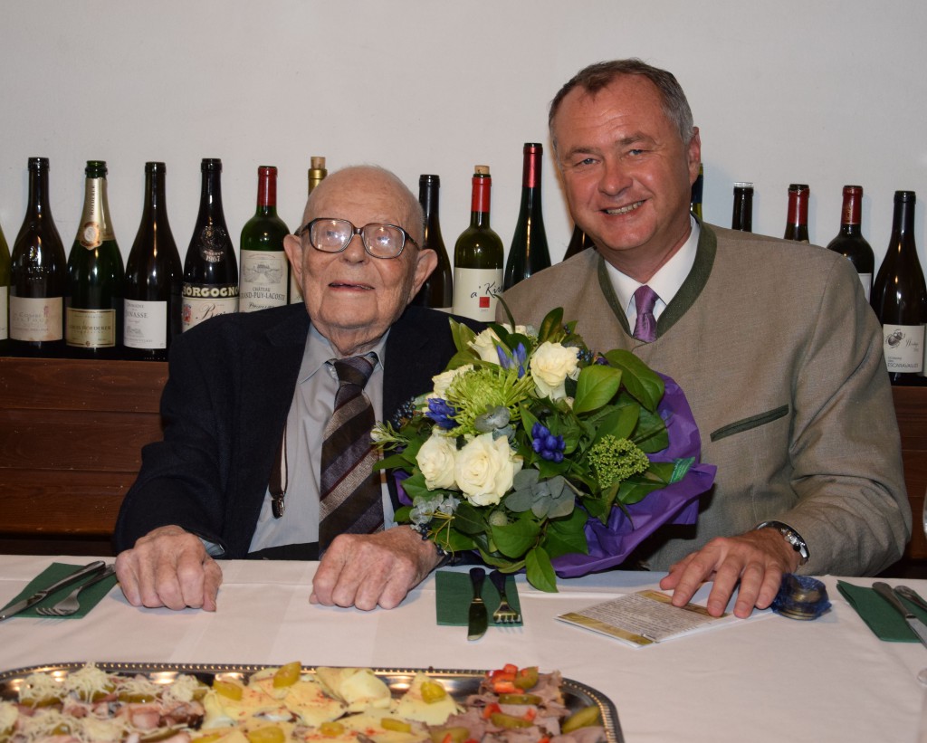 Ältester Mödlinger feiert Geburtstag