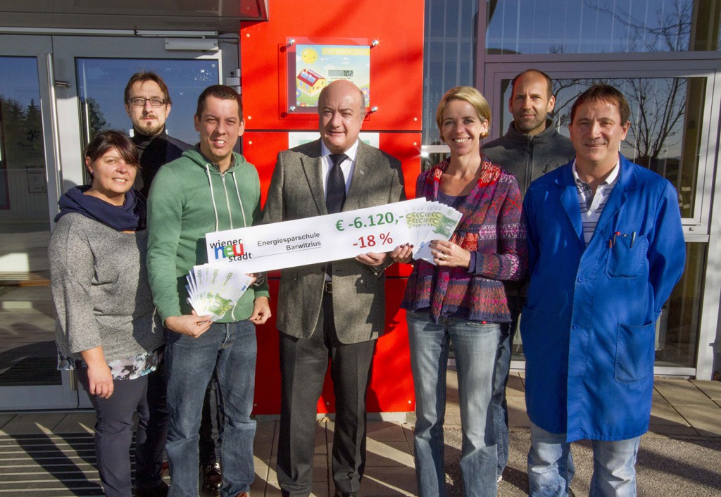 Wiener Neustädter Volksschule spart ein Fünftel Energie ein!