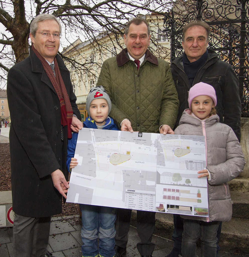 Spielplatz am Hauptplatz Wiener Neustadt wird vergrößert!