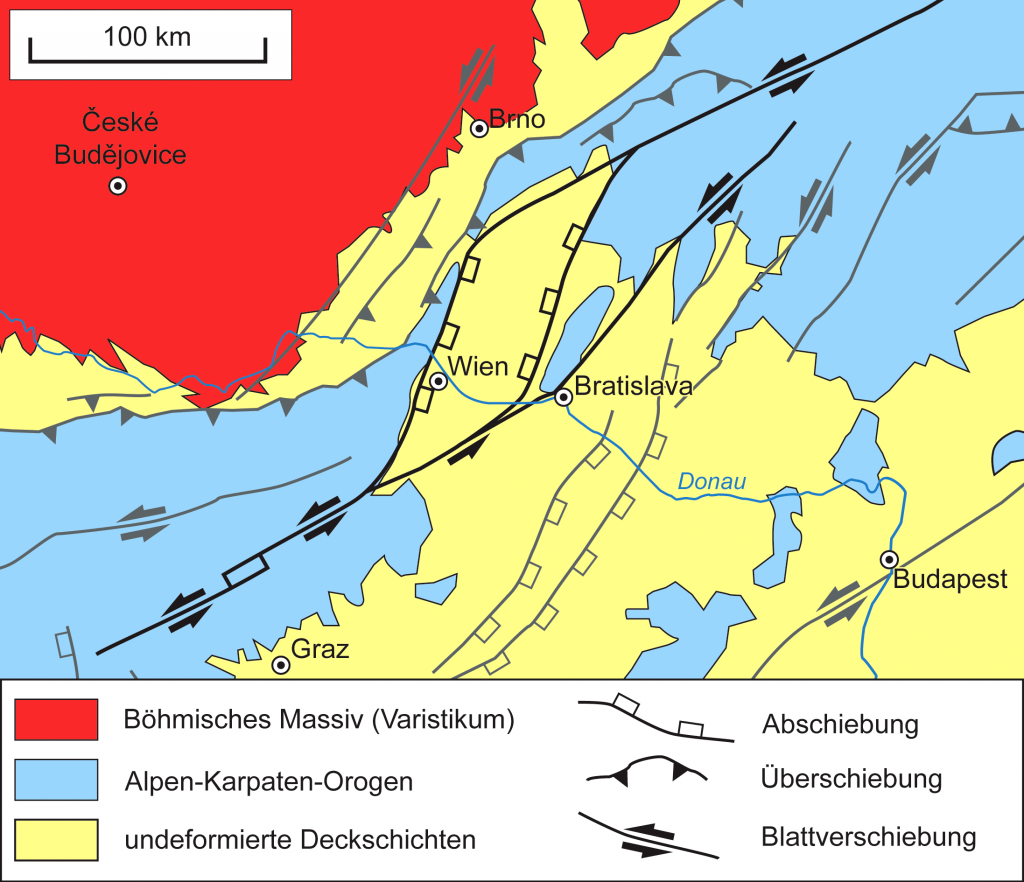 Die Thermenlinie, eine Erdbebenzone.