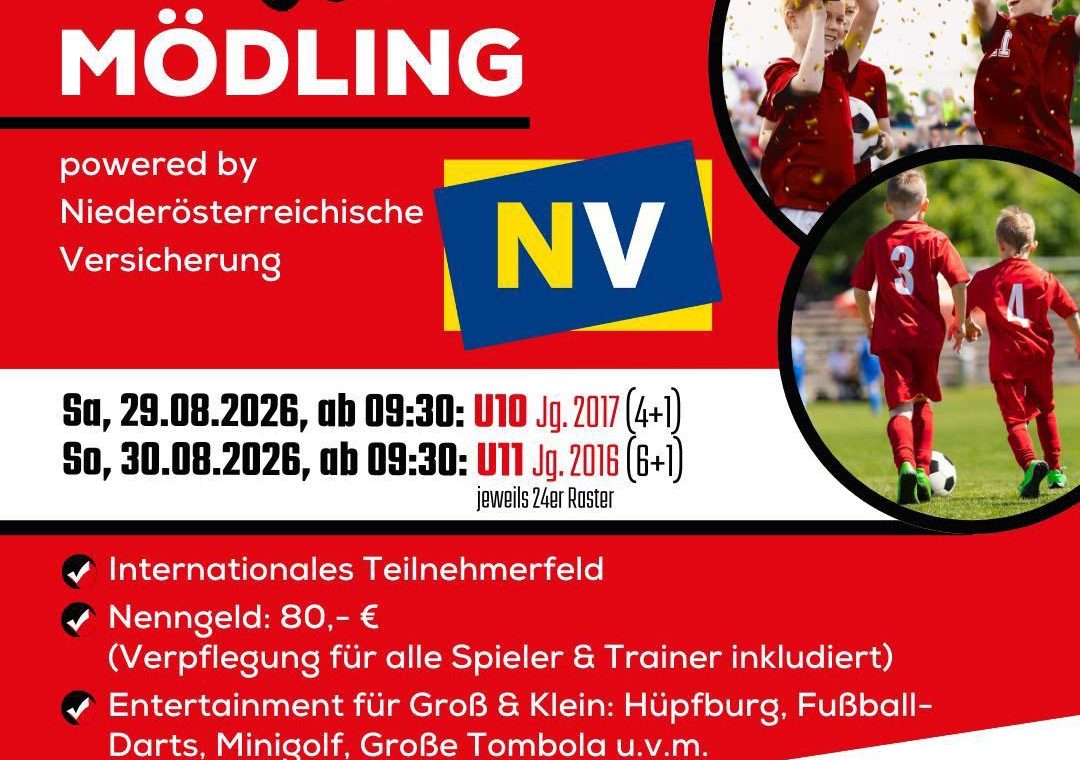 Perchtoldsdorf wird zum Hotspot für den Nachwuchs-Fußball