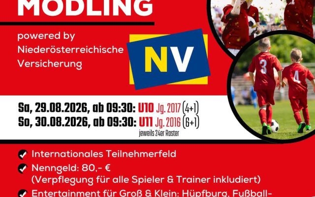Perchtoldsdorf wird zum Hotspot für den Nachwuchs-Fußball