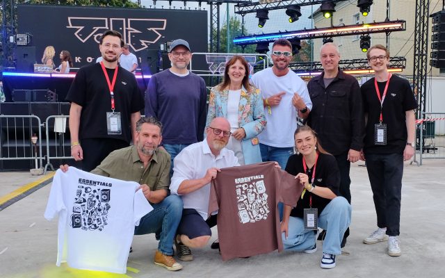 Techno-Party im Stadtbad Mödling