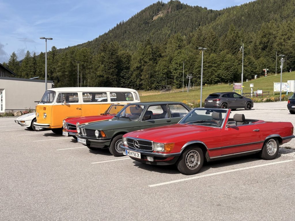 Die Fahrzeuge am Semmering