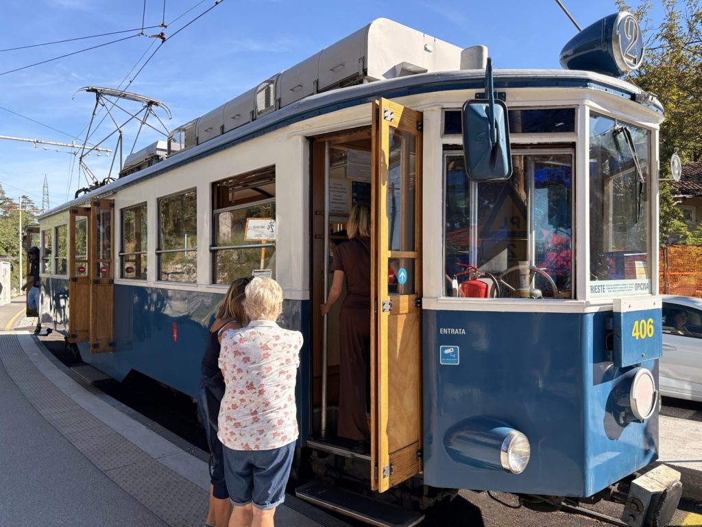 Die historische Tram nach Opicina